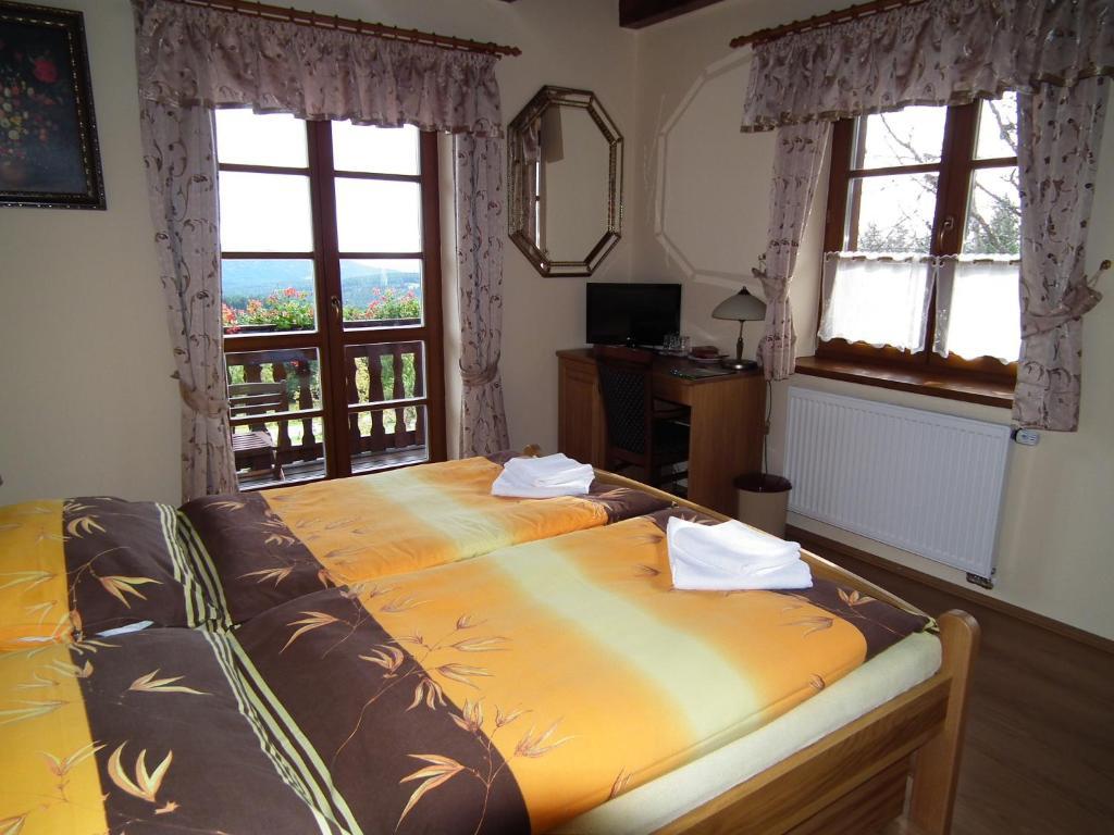 Hotel Alpska Vyhlidka 크빌다 객실 사진